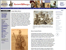 Tablet Screenshot of ancientmilitary.com